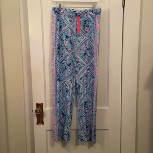 NWT Lilly Pulitzer Bal Harbour Mid Rise Palazzo Pant